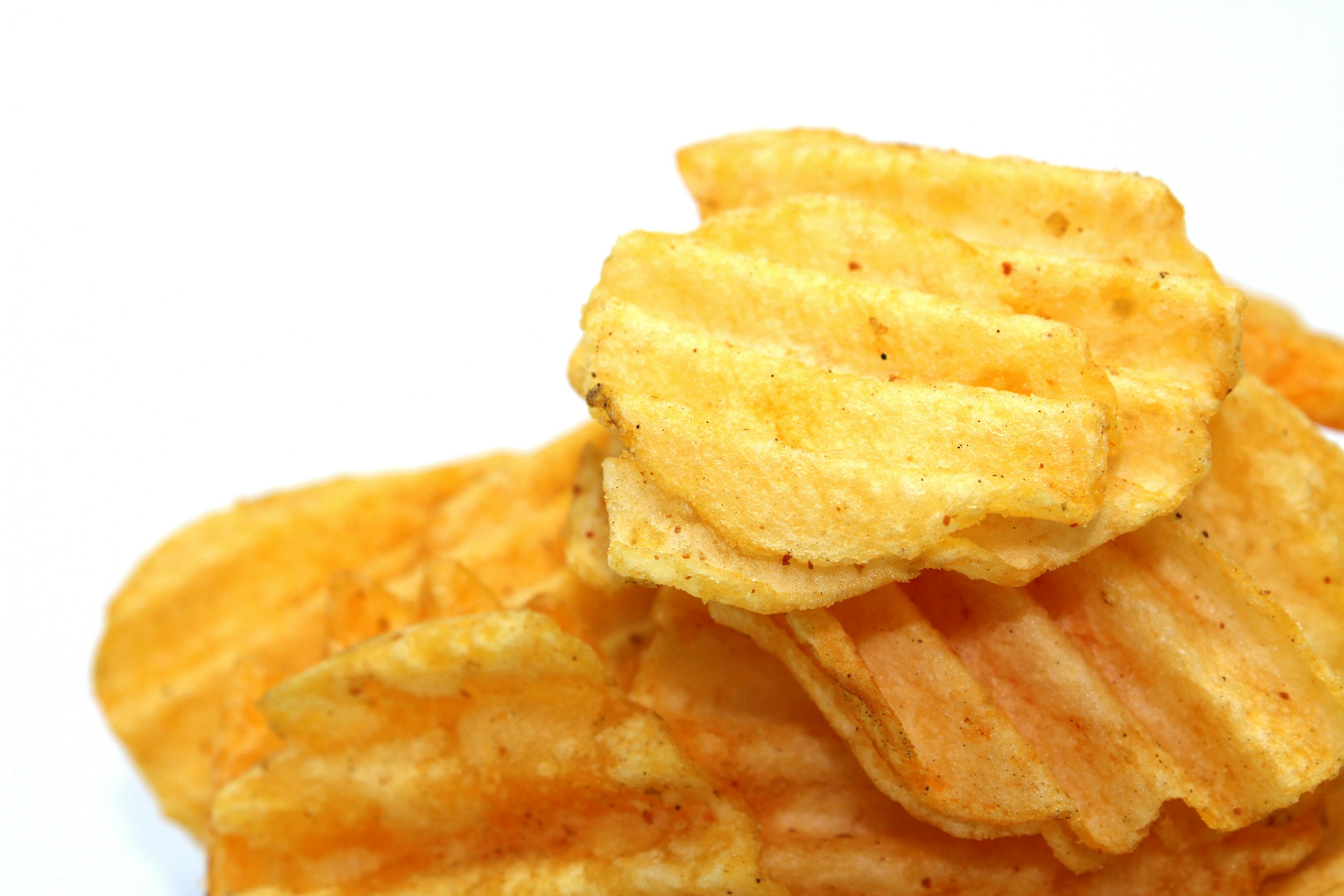 Free stock photo of chips, closeup, crisp