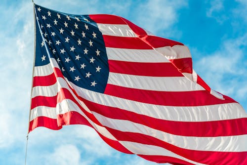 Immagine gratuita di agitando, americano, bandiera