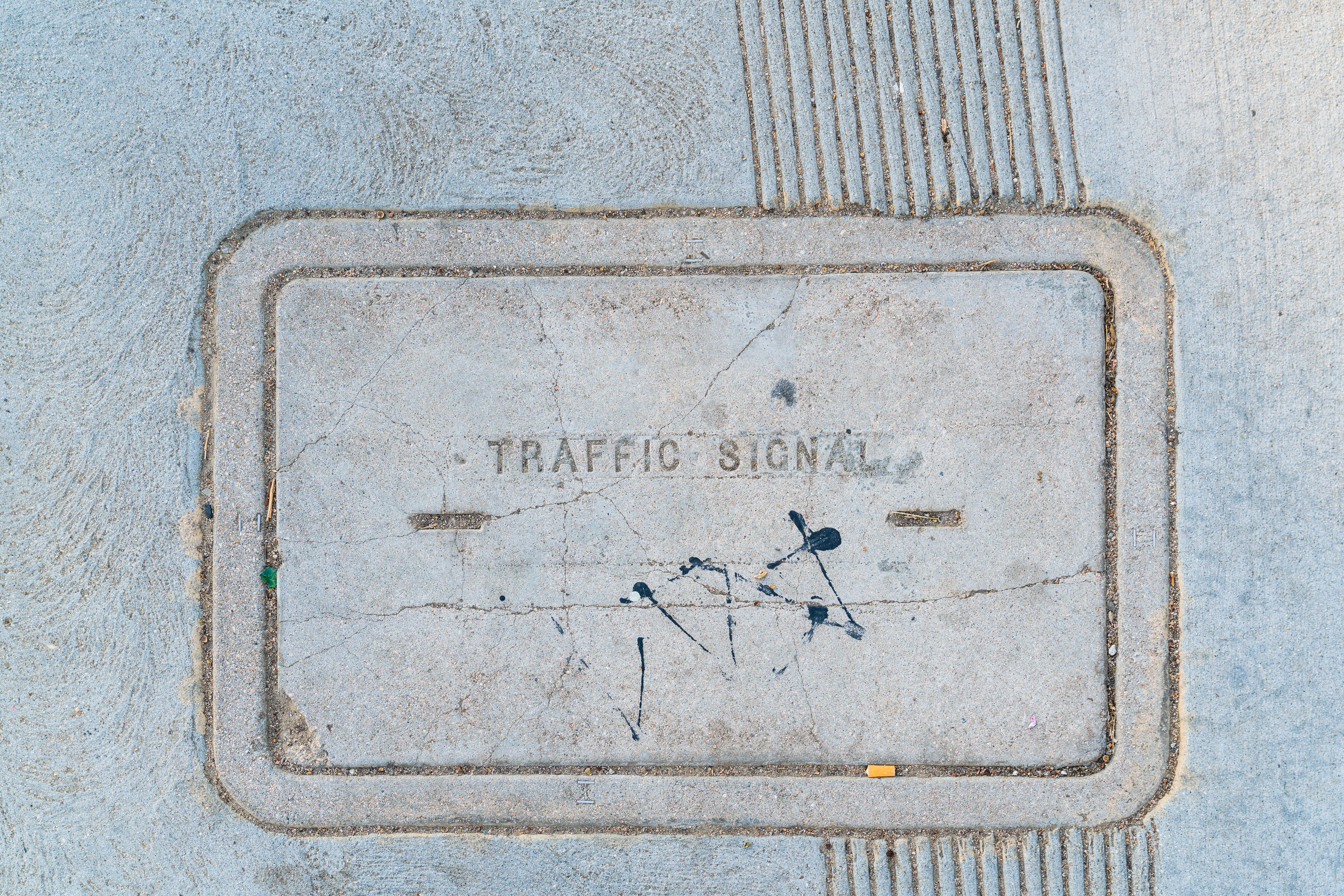 A Concrete Text Sign · Free Stock Photo