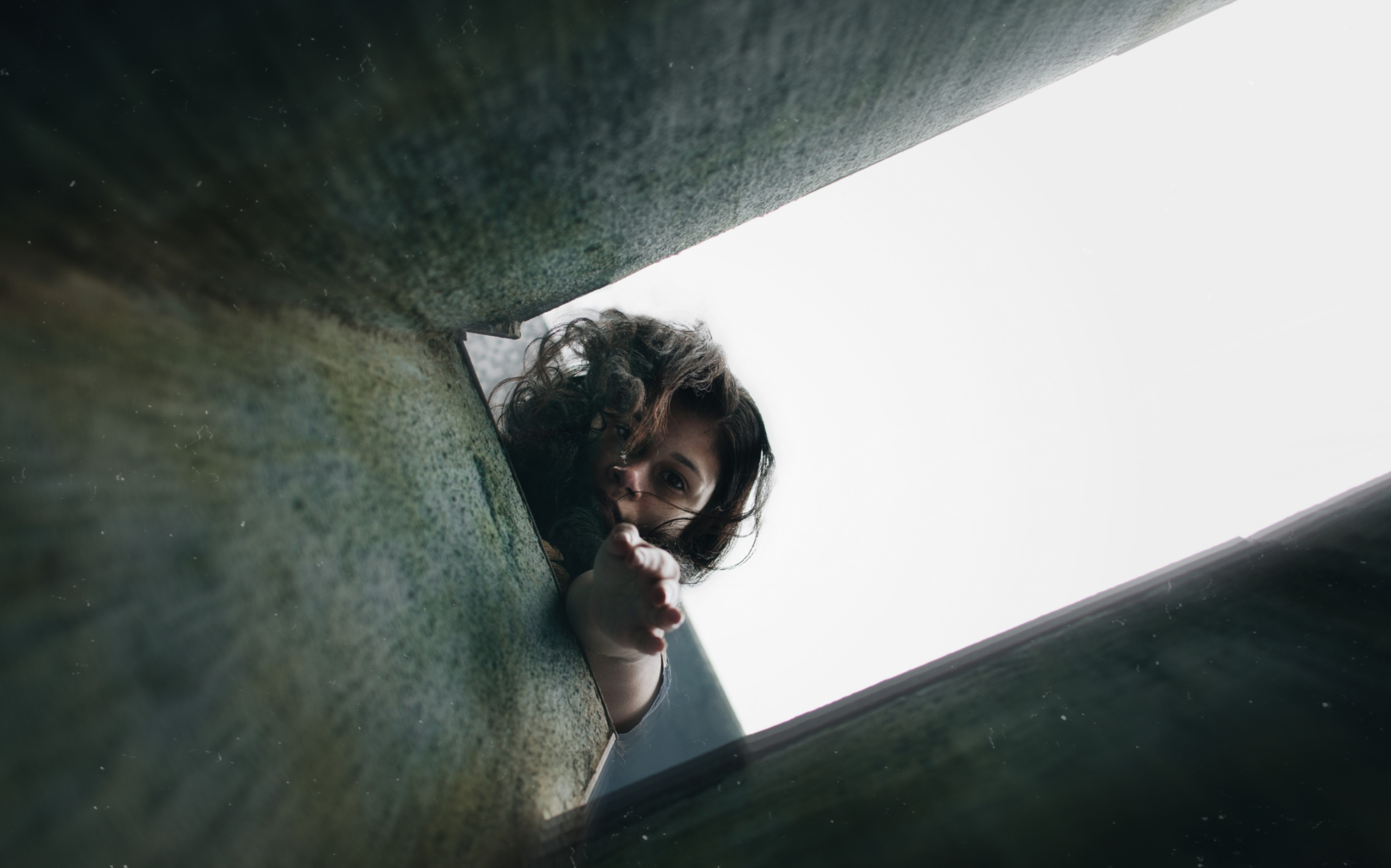 Low Angle Shot of a Woman · Free Stock Photo