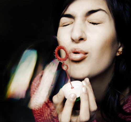 Free stock photo of blow, bubble, childhood