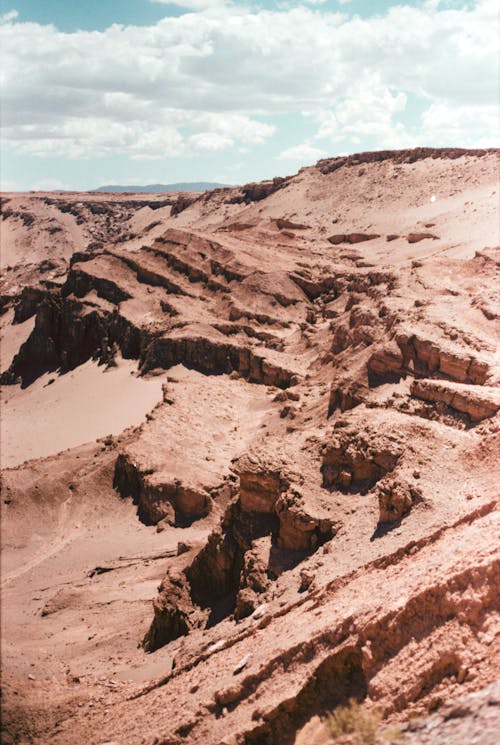 Foto profissional grátis de aerofotografia, céu azul, deserto