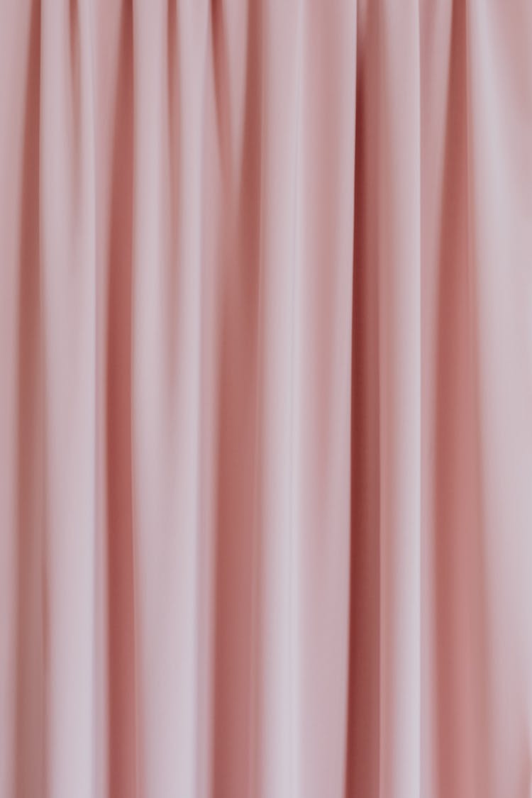 Photo Of A Pink Curtain 