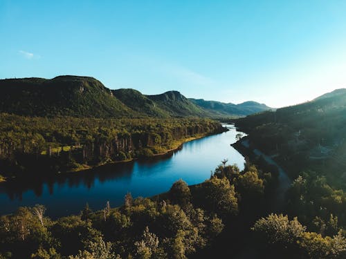 Photos gratuites de arête, bleu, bois