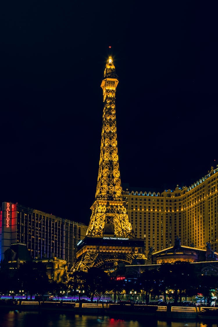 
The Eiffel Tower Of The Paris Las Vegas Hotel