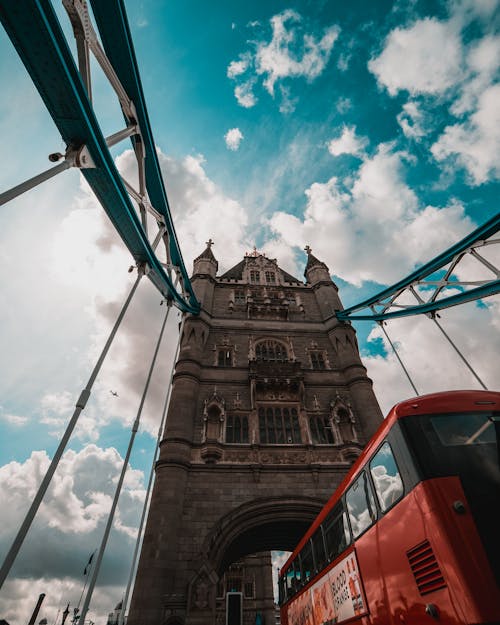 Close-up Photo of Tower Bridge in London