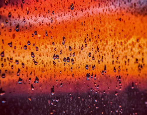 Water Drops on a Window