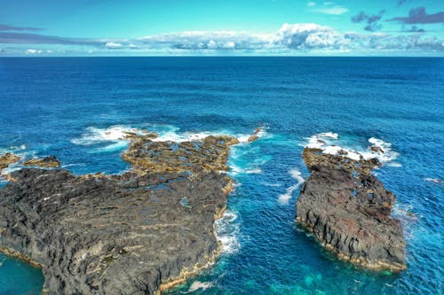 Foto profissional grátis de Açores, drone, oceano