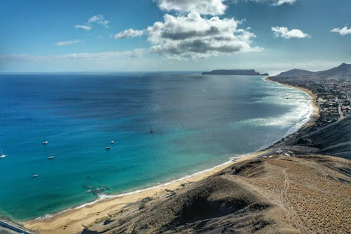 Foto profissional grátis de drone, ilha, litoral