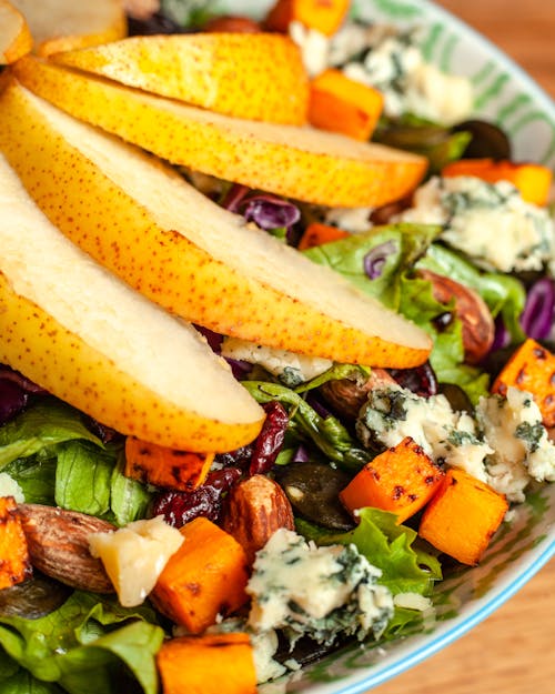 Foto profissional grátis de fechar-se, fotografia de alimentos, salada