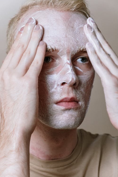 Foto profissional grátis de acne, cara, cobertura