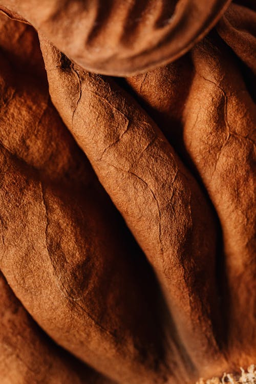 Brown Textile in Close Up Photography