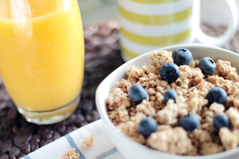 シリアルの栄養成分表示ラベル拡大