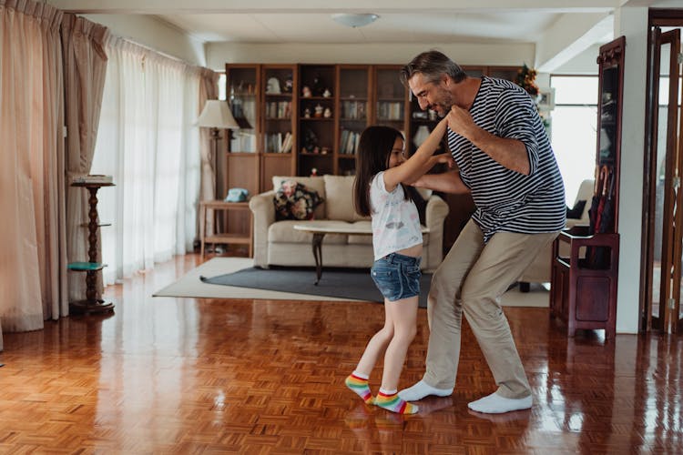 Father Dancing With His Daughter