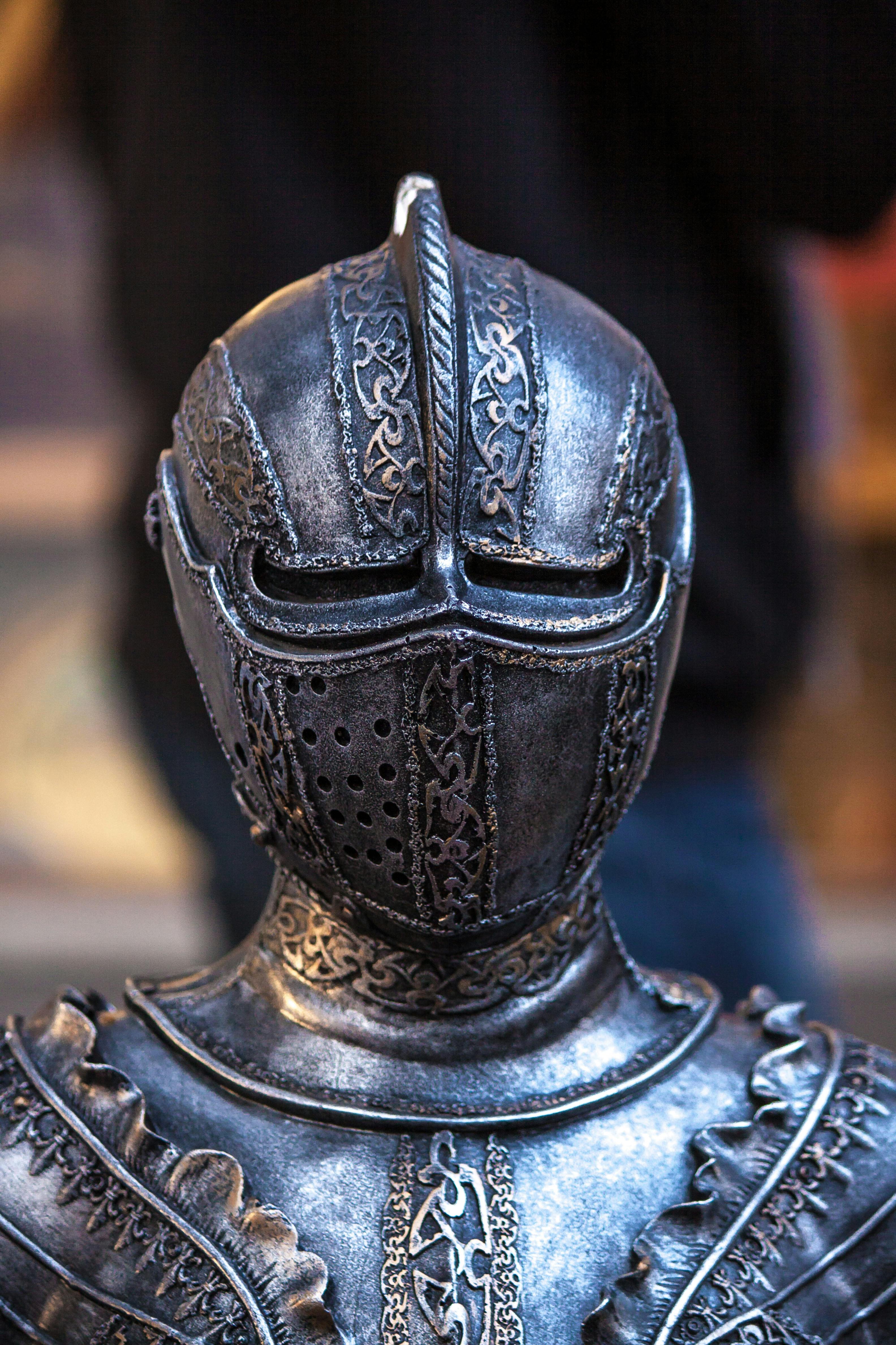 Free stock photo of armor, chevalier, iron