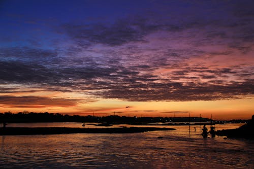 Free stock photo of beach sunset, beautiful sunset, cloud Stock Photo