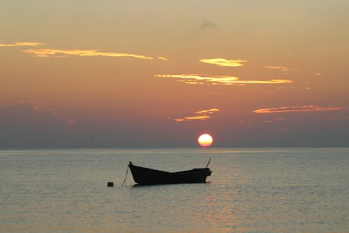 Free stock photo of early sunrise, indian ocean, ocean Stock Photo