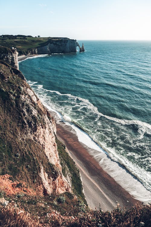 Mountain Beside Body of Water