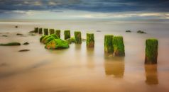 Groynes on a Beach