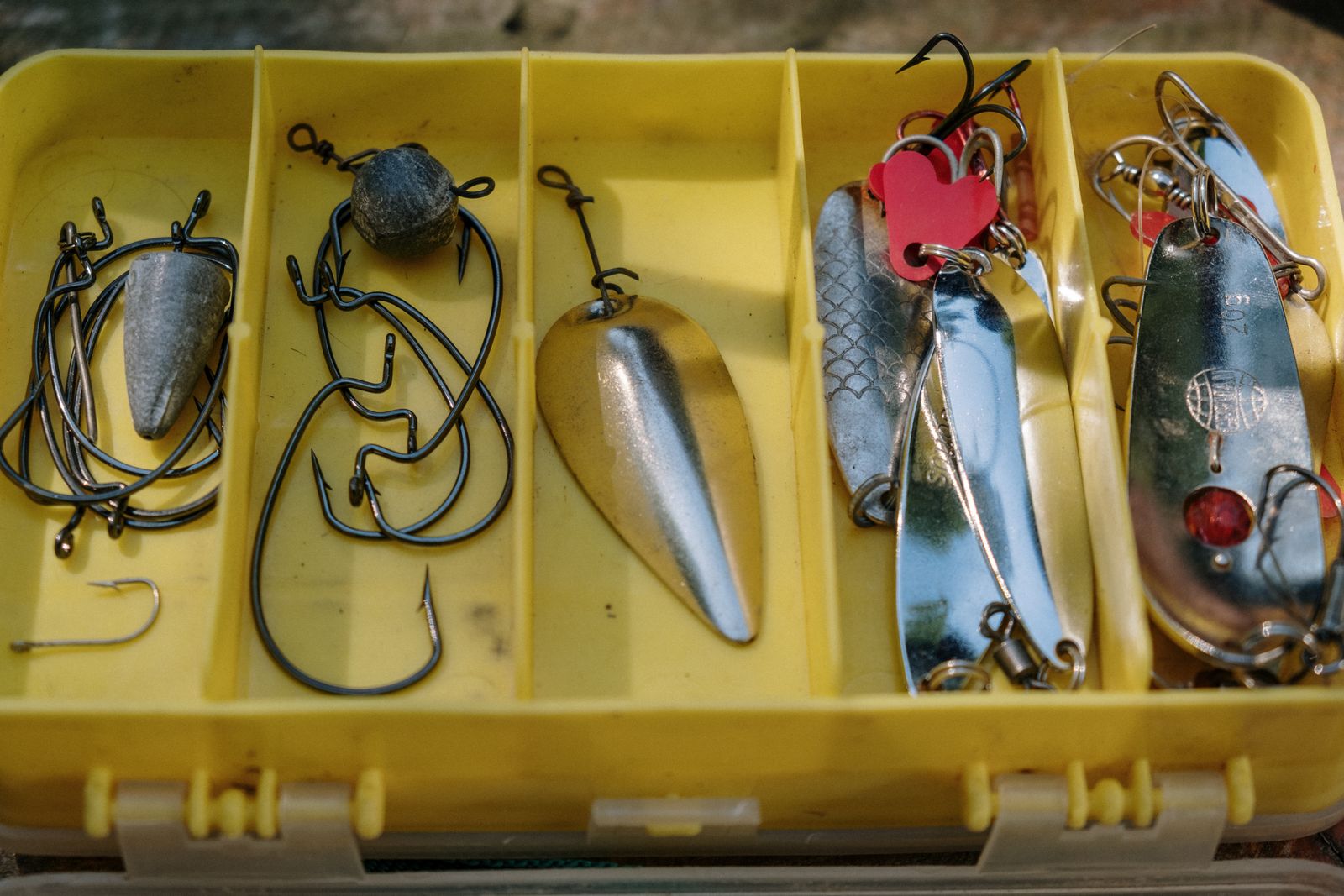 Tackle rigged and packed for an offshore charter