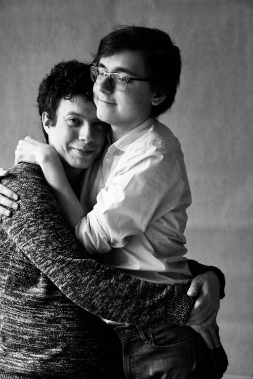 同志, 同性戀夫婦, 垂直拍攝 的 免費圖庫相片