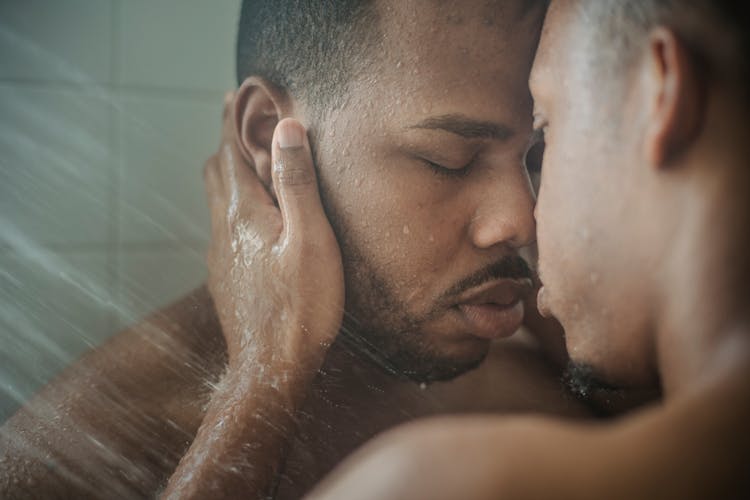 Couple In Shower