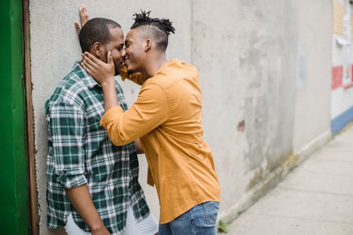 Fotobanka s bezplatnými fotkami na tému Afroameričan, bozk, bozkávanie