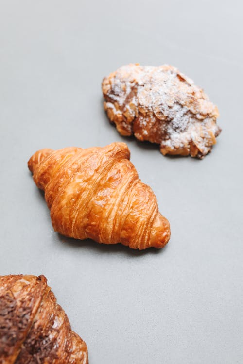 Free Photograph of Assorted Croissants Stock Photo