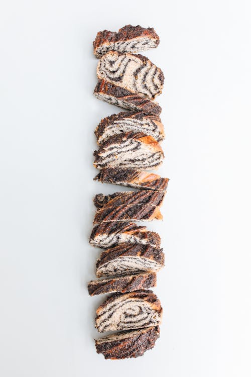 Slices of Babka Bread 