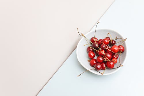 бесплатная Бесплатное стоковое фото с вишни, еда, стебли Стоковое фото
