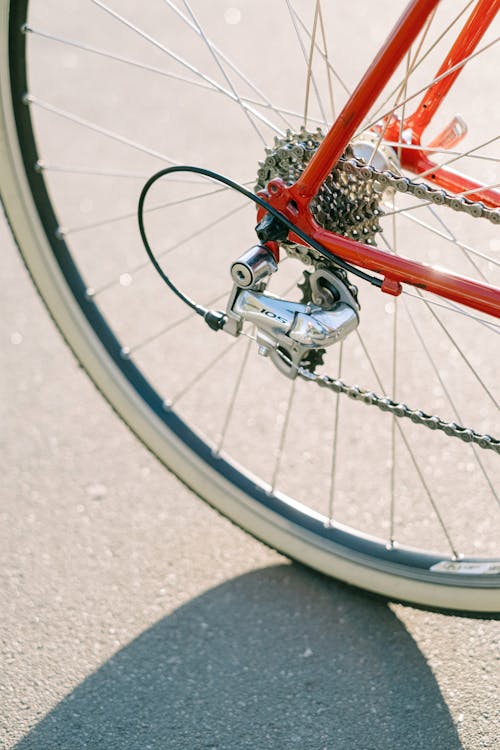 Free Photo of a Bicycle Wheel Stock Photo