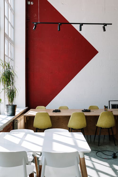 Brown Wooden Table and Chairs