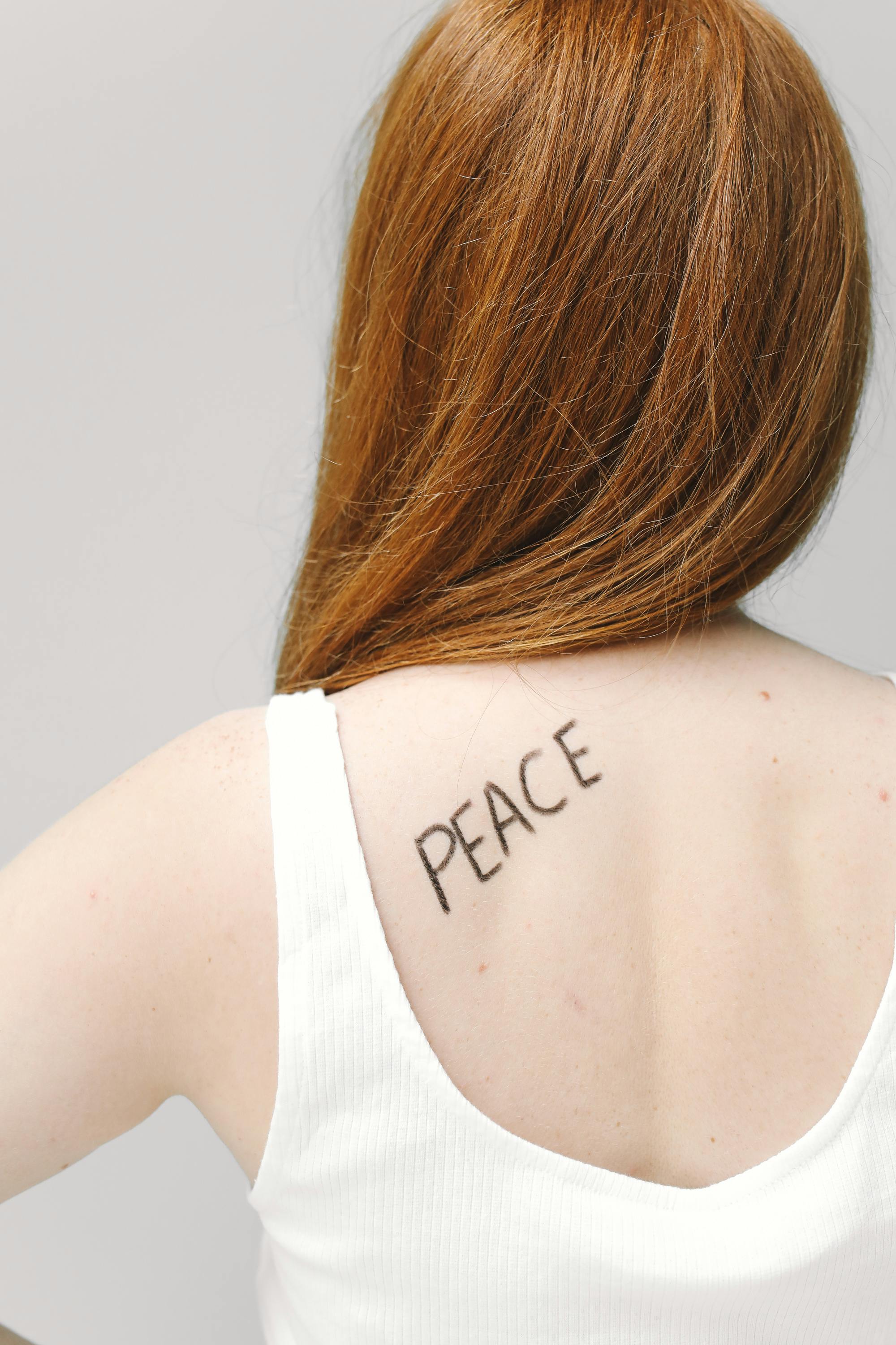 Peace Word Tattoo  Etsy