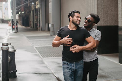 Free Photograph of Men Looking at Each Other Stock Photo