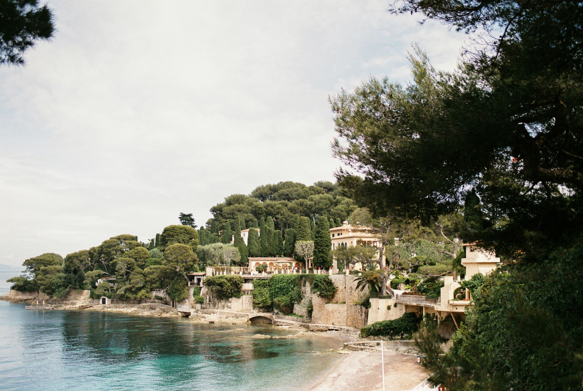 Villas by the Paloma Beach in French Riviera