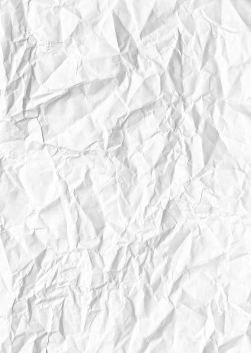 Close Up of Crumpled Paper Sheet