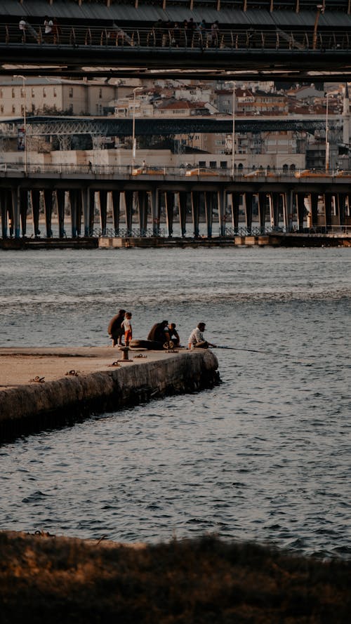 Δωρεάν στοκ φωτογραφιών με αλιεία, Άνθρωποι, κατακόρυφη λήψη