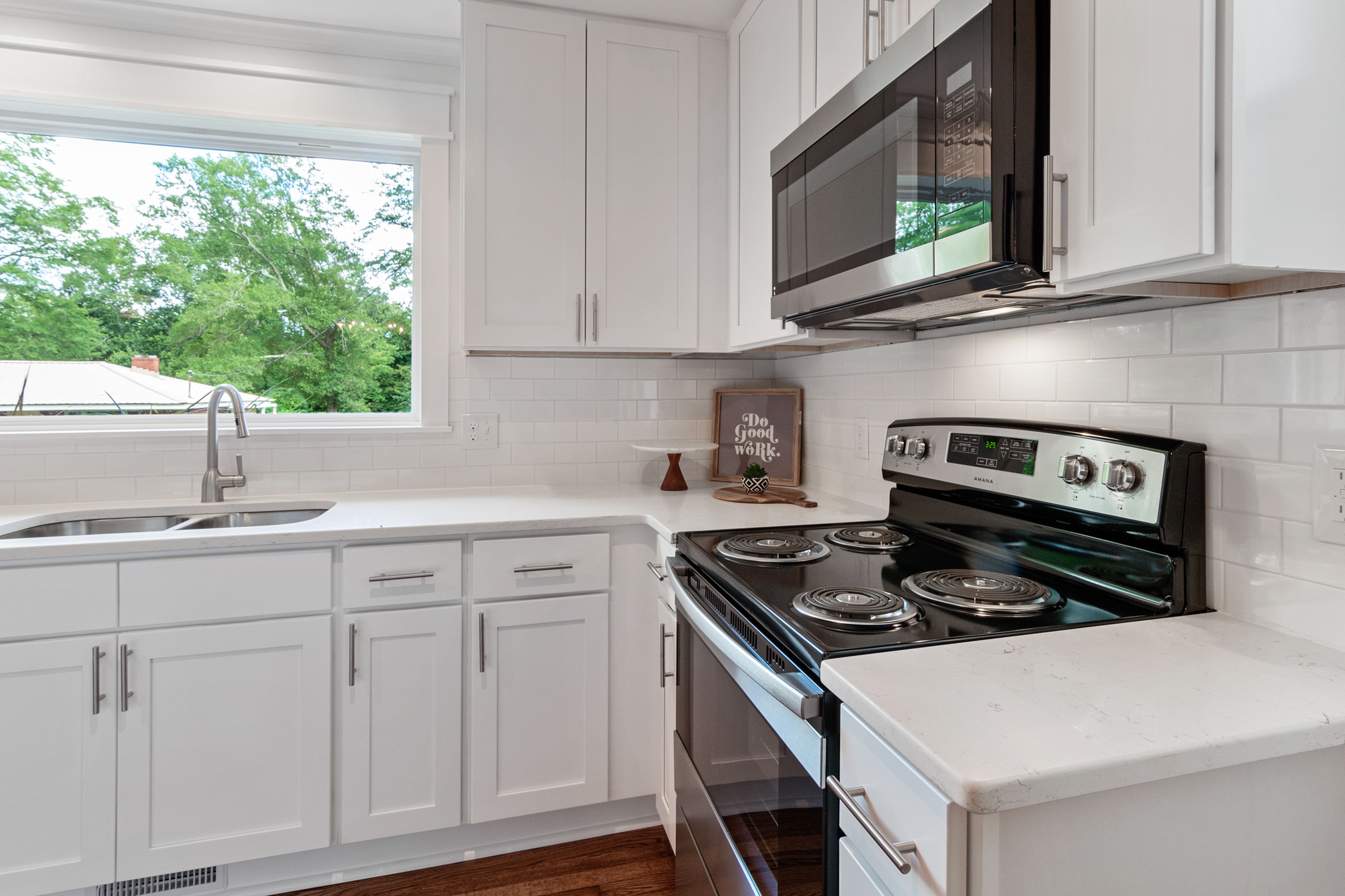 White Wooden Kitchen Cabinet With Sink · Free Stock Photo