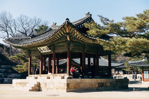 Immagine gratuita di architettura, Corea del Sud, pagoda