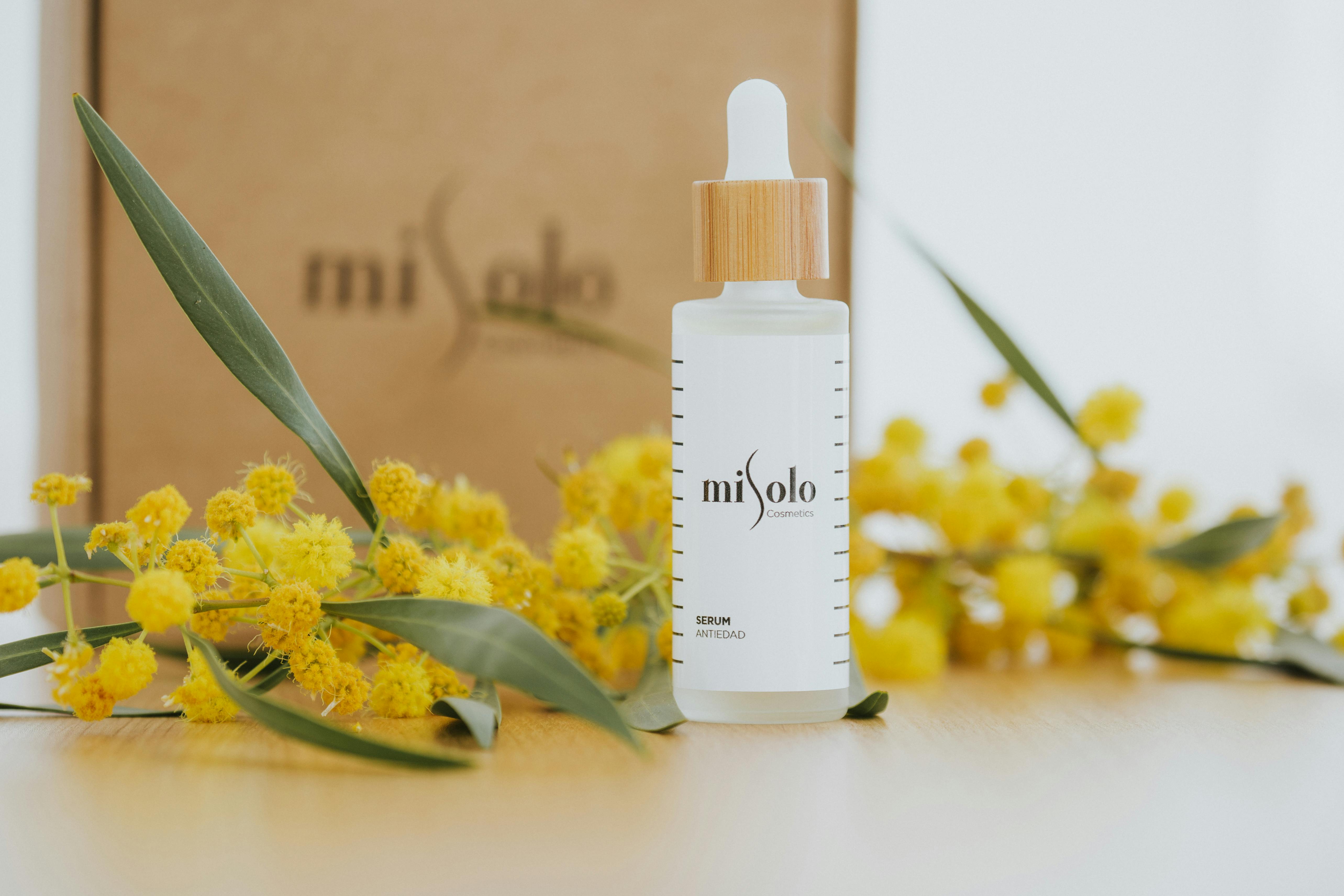 Close Up of Natural Serum