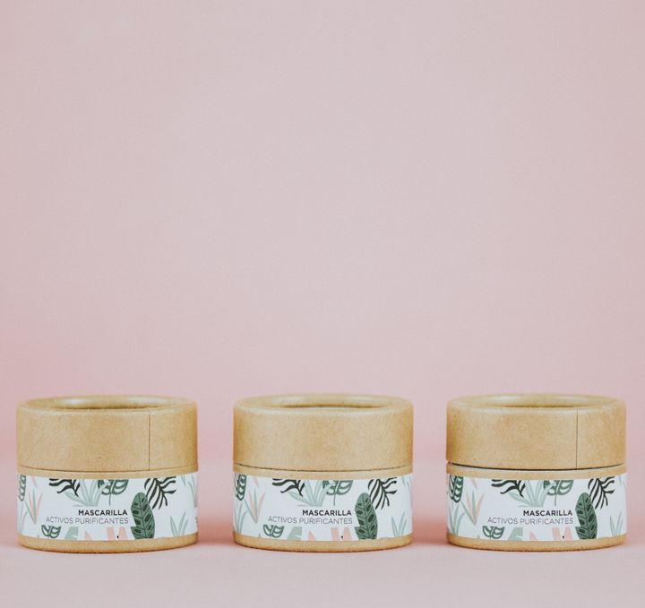 Minimalist beauty product photography illustrating clean brand aesthetics