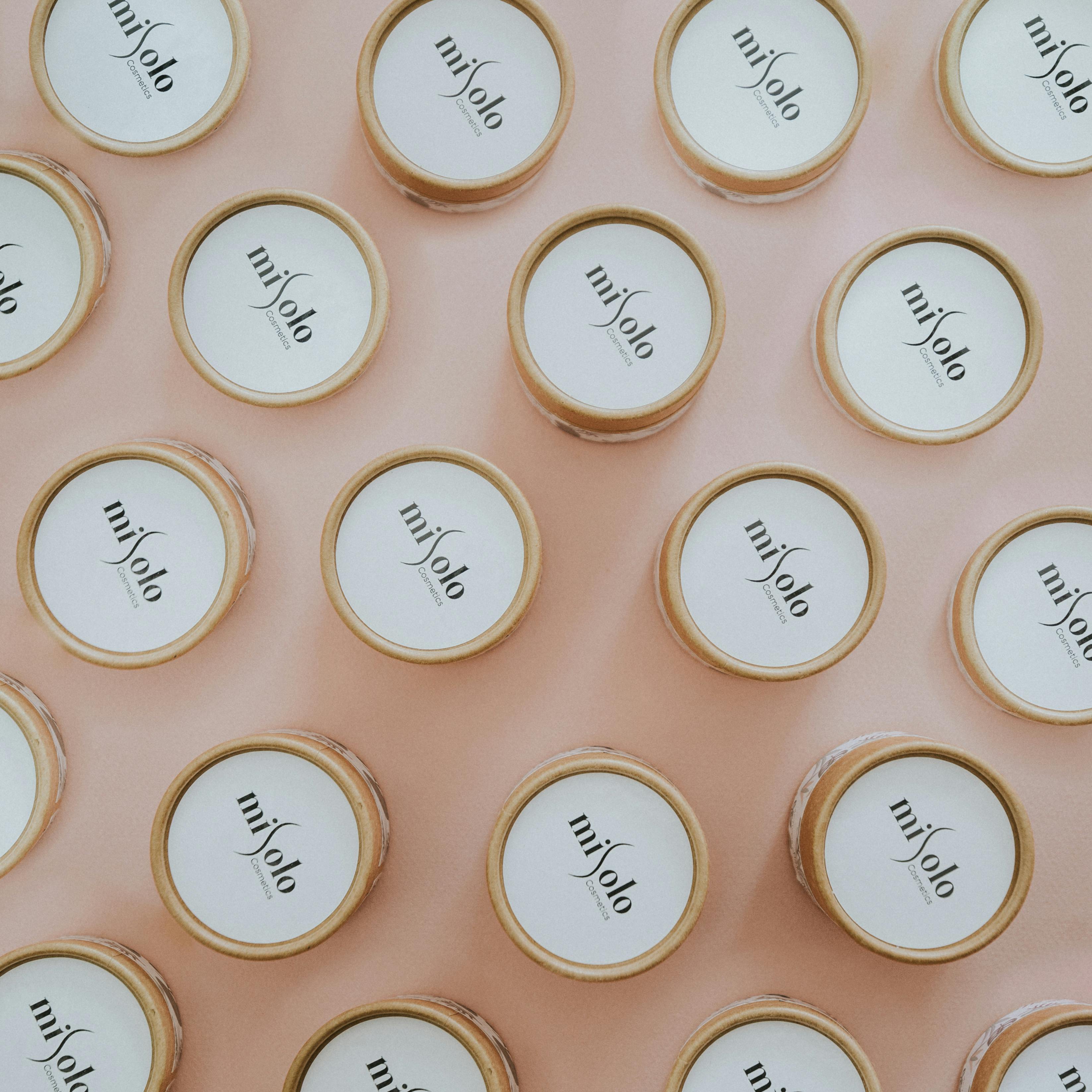 Close-Up Shot of Skin Care Products 