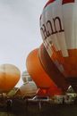Brown Hot Air Balloon Under White Sky