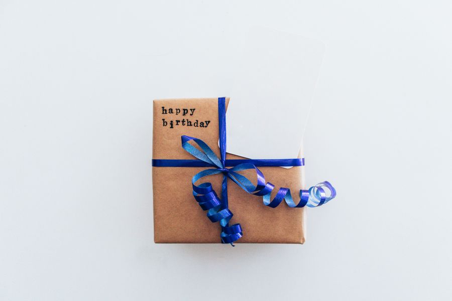 Birthday gift box