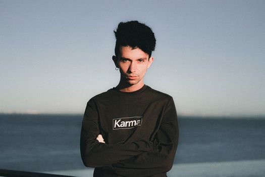 Portrait of a Young Man with Black Hair 