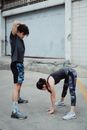 Man in Gray T-shirt and Blue Shorts Doing Push Up