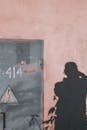 Shadow of a Person on the Wall