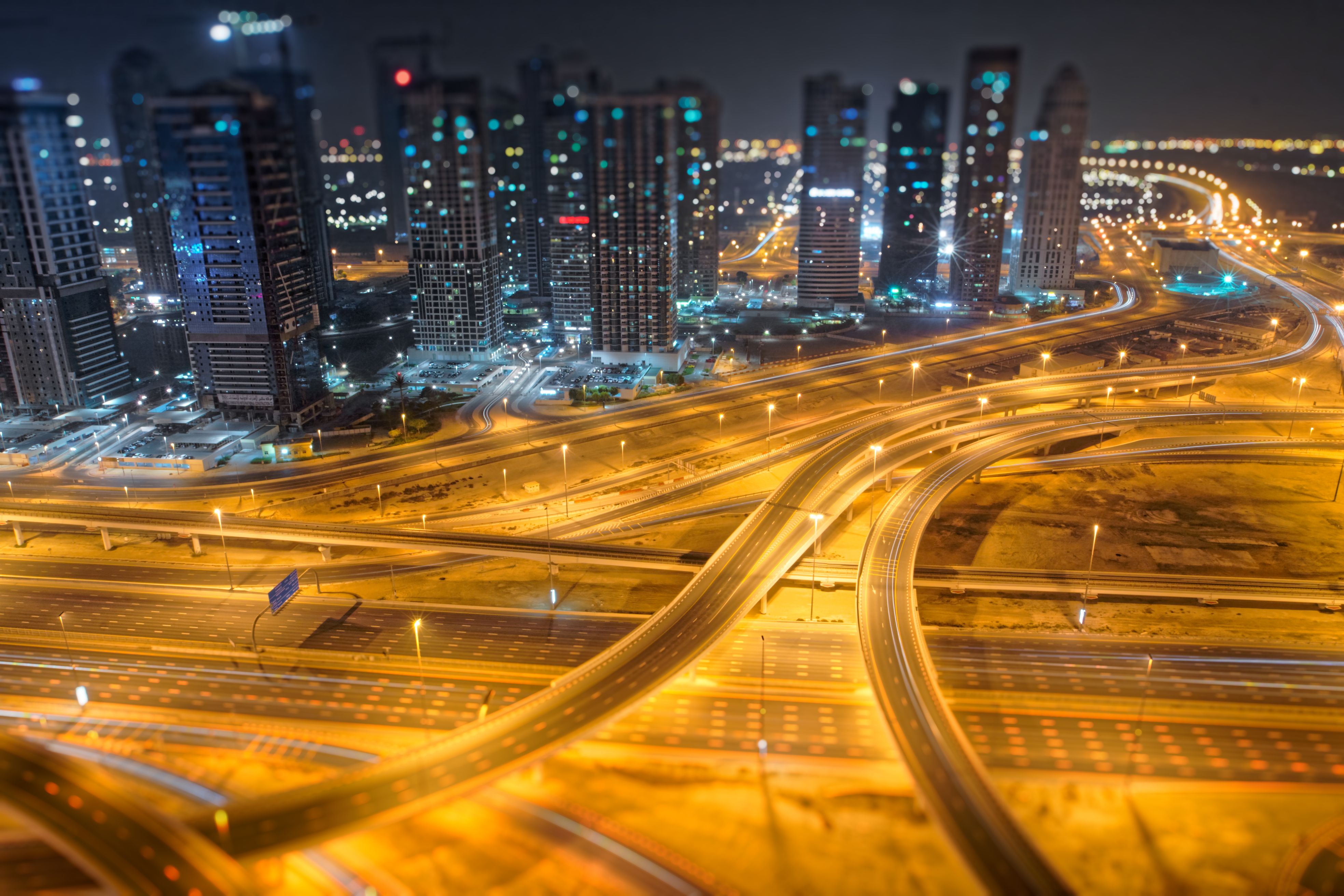 Aerial Footage of Freeway · Free Stock Photo