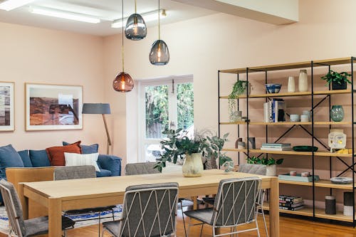 Interior of modern living room