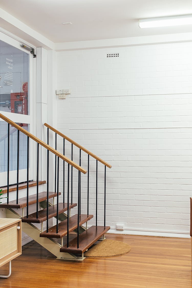 Small Staircase In Stylish House